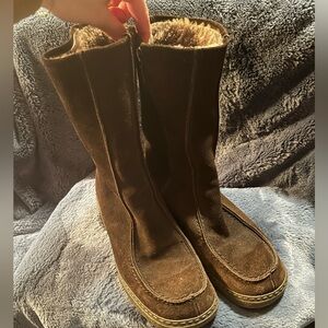 Vintage Bama Lams Sheepskin Boots Women's 7.5